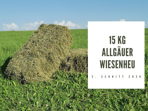 Heu schnitt 2026 - 15,