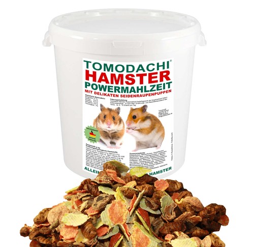 Hamsterfutter mit seidenraupen - hamsterfutter,