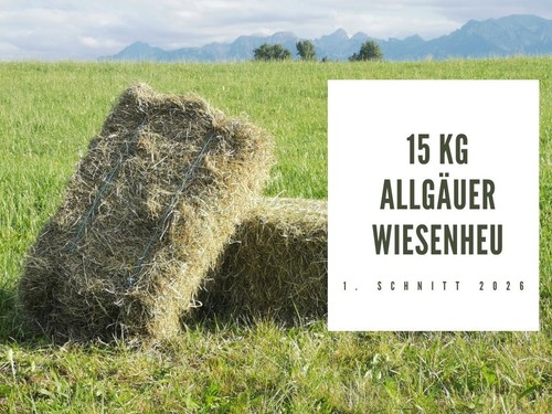 Heu schnitt 2026 - kg,